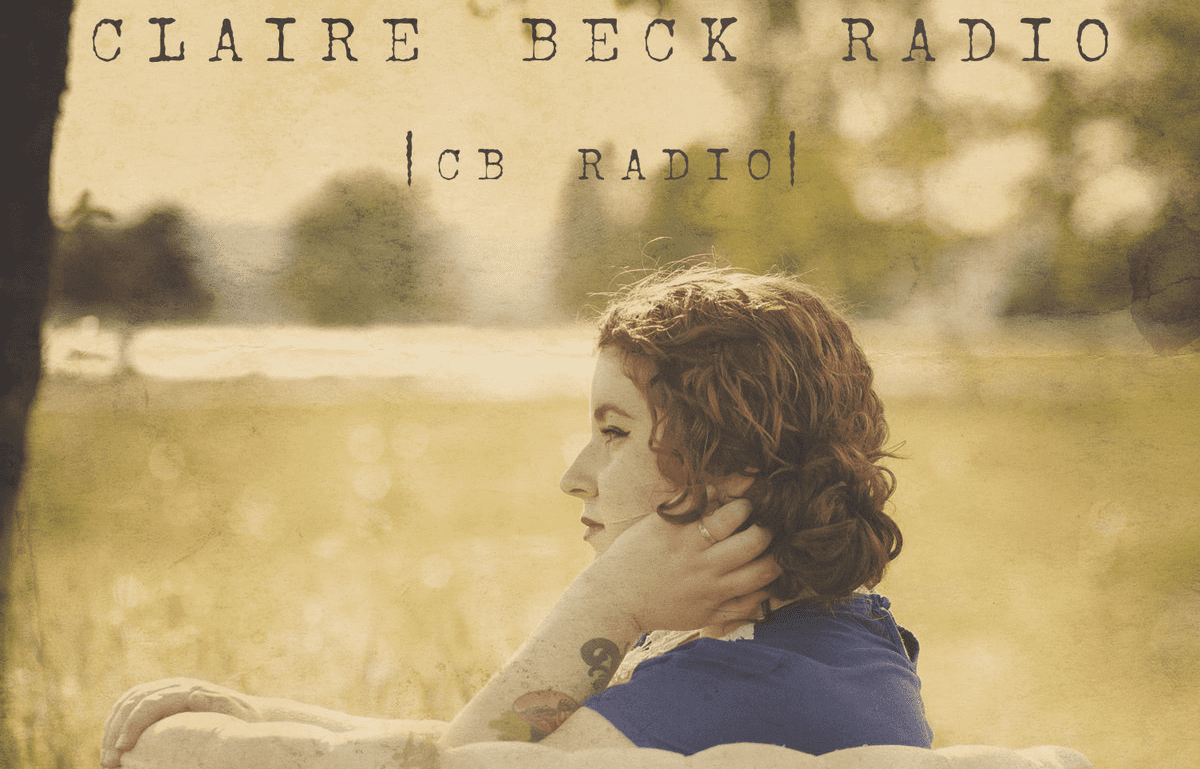 claire beck radio poster