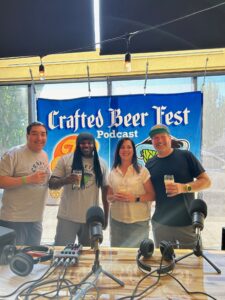 Crafted Beerfest podcast guess Doug & Lisa Jensen from porky's public house at jsquared