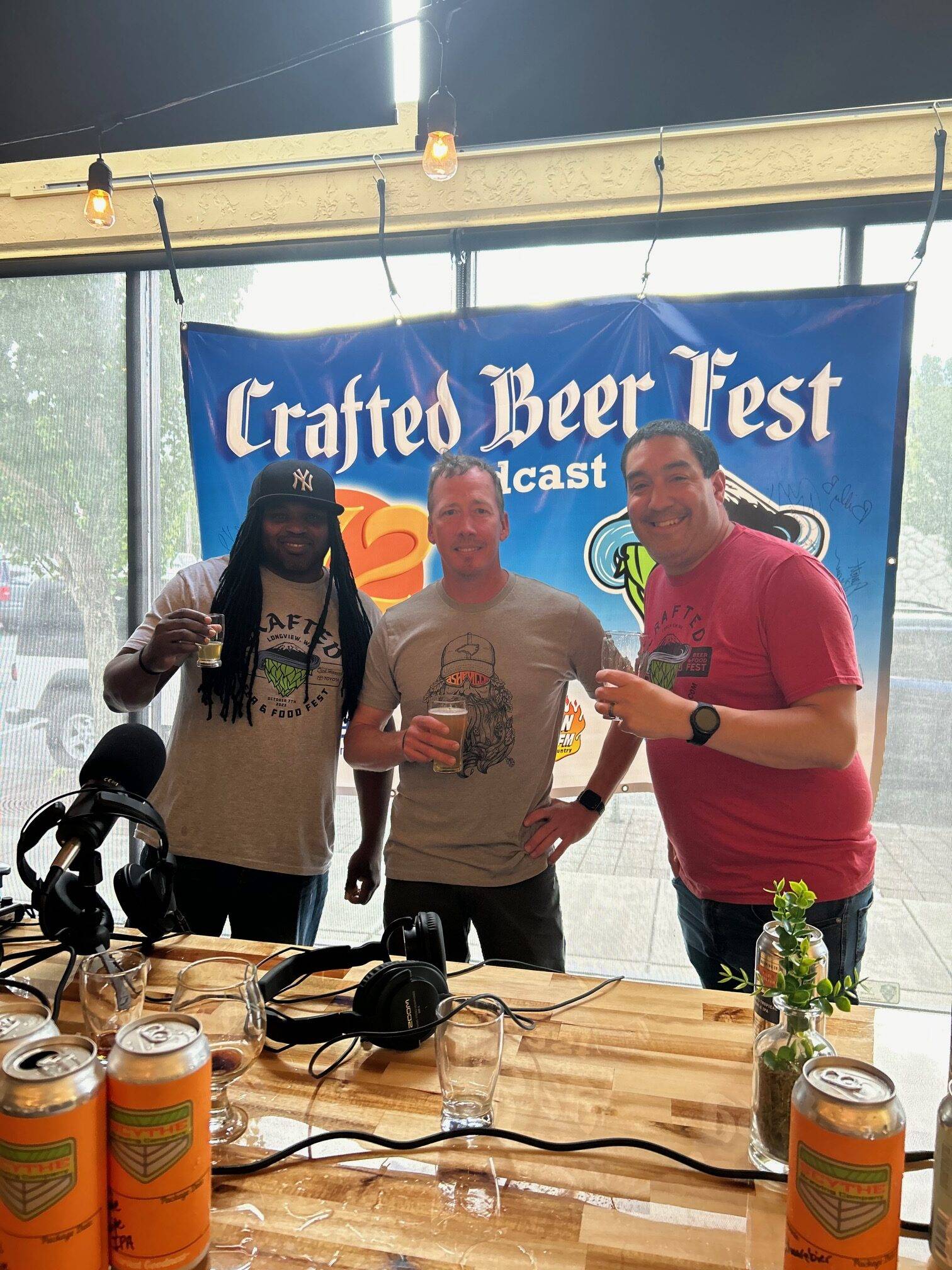 Erik Skreen from Scythe Brewery with crafted Beerfest podcast