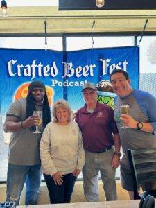 Capstone Cellars Winery a the Crafted Beer Festival Podcast.