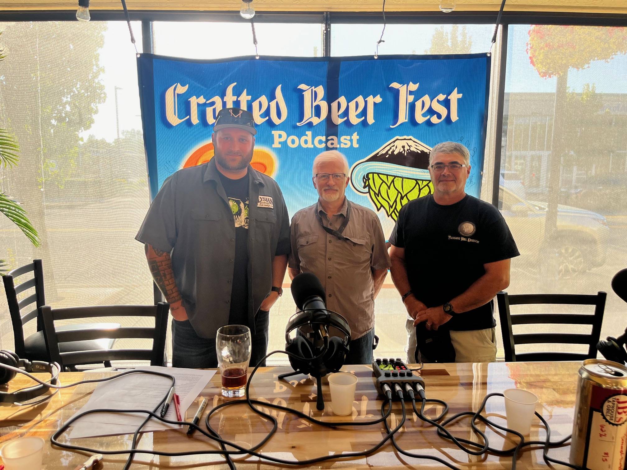 Elysian Brewing & Pleasant Hill Distilling at the crafted beer festival podcast