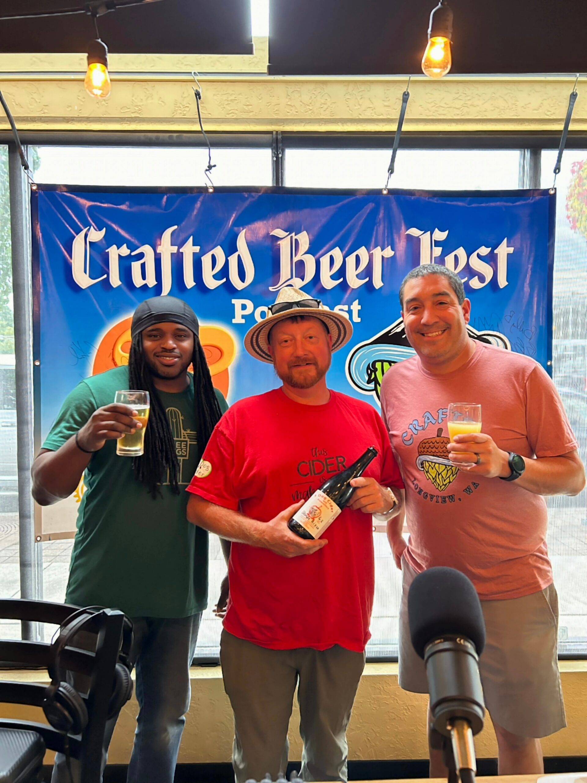 Josh Hall from 3 Dog Cider & Brewstillery Joined us on the crafted podcast.