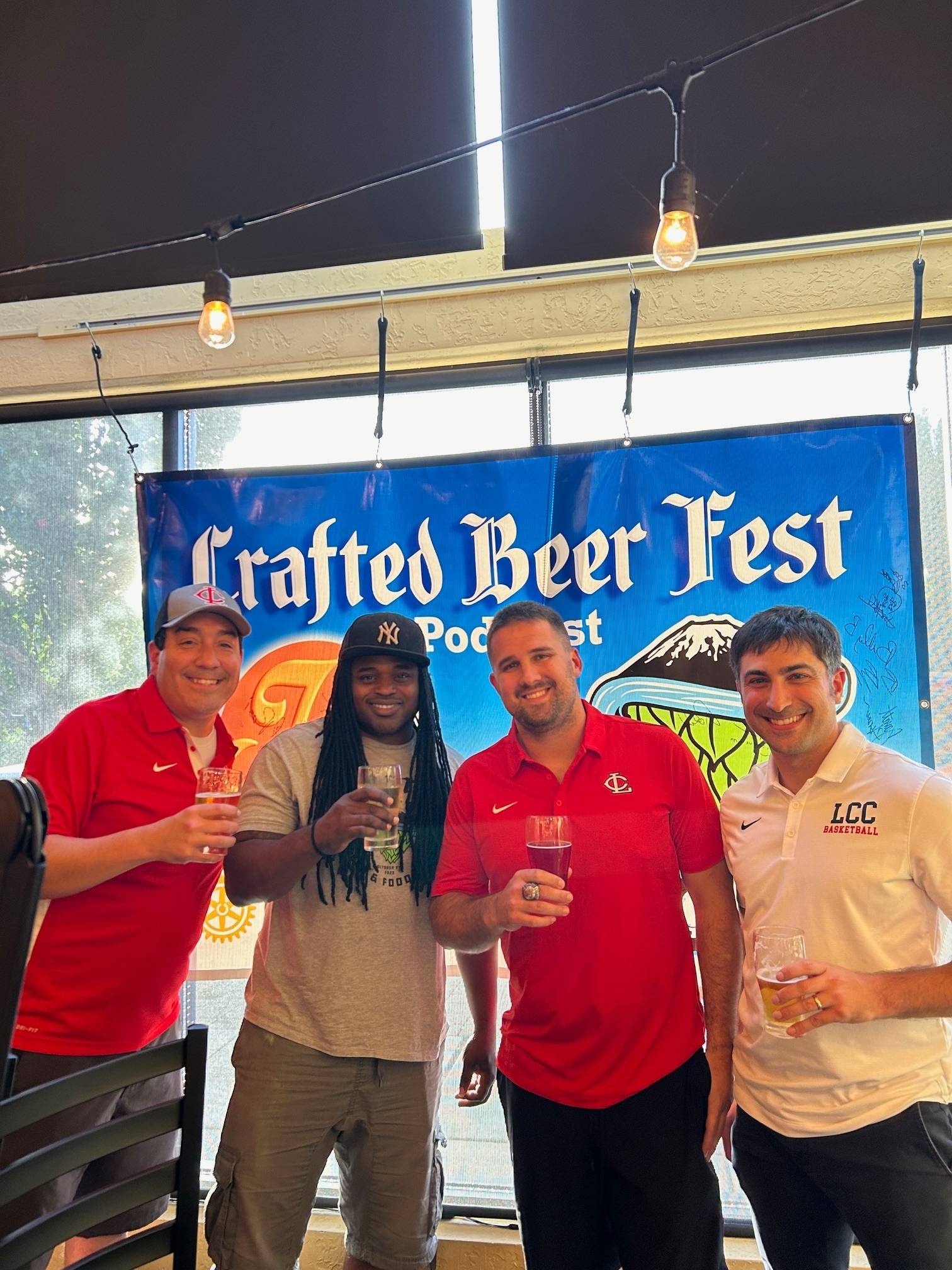 Lower Columbia College Sports with Lucas Meyers and Mickey Polis on crafted beer festival Podcast